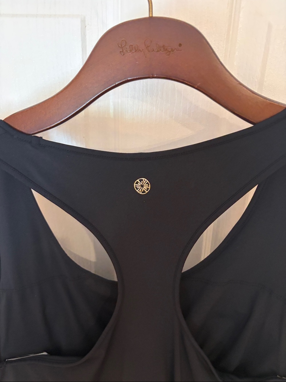 Lilly Pulitzer Claralee Scallop Bra T in Onyx size Women’s XL - Picture 5 of 7